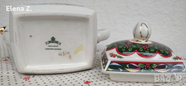 Винтидж коледен чайник Sadler, Англия, снимка 17 - Аксесоари за кухня - 53999985