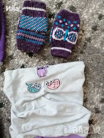 Зимен сет- шапки, шалове и ръкавици , снимка 4 - Шапки, шалове и ръкавици - 30939896