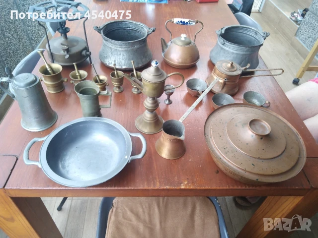 Медни, месингови и оловни съдове