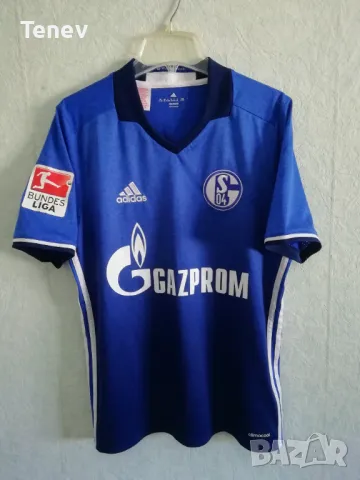 Schalke 04 Sane Adidas оригинална тениска фланелка Шалке 04 Лерой Сане , снимка 2 - Тениски - 48025087