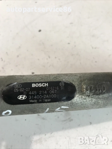 Горивна рейка за двигател за KIA Cerato 1.5 CRDi (2004) 0445214067, снимка 3 - Части - 53247063