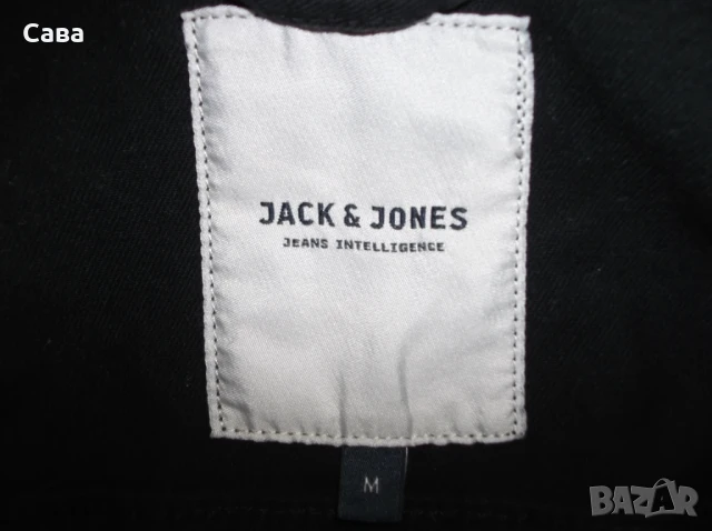 Дънкови якета JACK&JONES  мъжки,М  /синьо и черно/, снимка 7 - Якета - 37871888