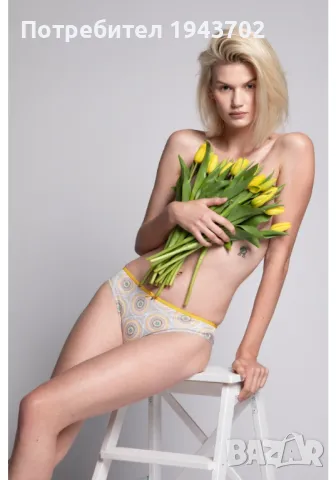 2 чифта бикини в бяло и жълто L-1517BI