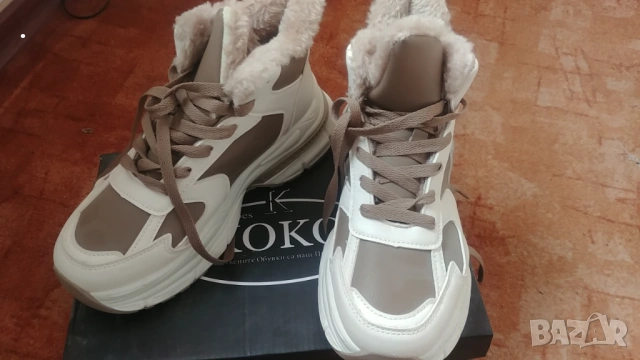 Зимни дамски обувки Коко тип спортни маратонки номер 39