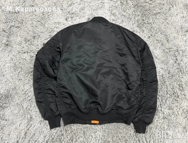 Мъжко Alpha Industries MA-1 Bomber Jacket, Размер L, снимка 5 - Якета - 53180617