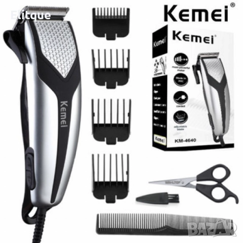 Тример за подстригване Kemei KM-4640, снимка 7 - Тримери - 52778404