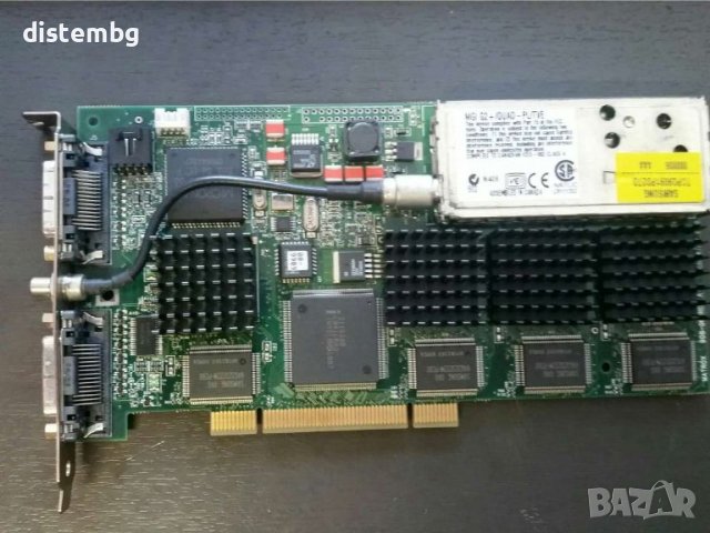 Видеокарта PCI-TV+Graphics Matrox MGI G2+/QUAD-PL/TVE