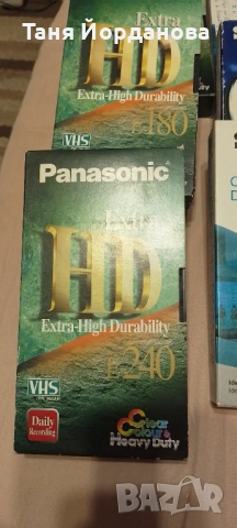 Видео касети Panasonic, TDK, Sony втора употреба , снимка 5 - Други музикални жанрове - 54269595