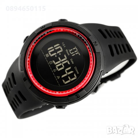 ⌚ Спортен мъжки водоустойчив часовник SKMEI 1251 дигитален електронен LED стилен, снимка 8 - Мъжки - 30297638