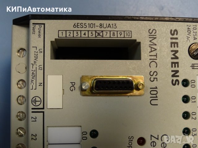 контролер Siemens SIMATIC S5 101U Programmable Central Controller, снимка 4 - Резервни части за машини - 35180137