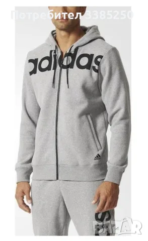  Adidas Essentials, снимка 2 - Суичъри - 56358018