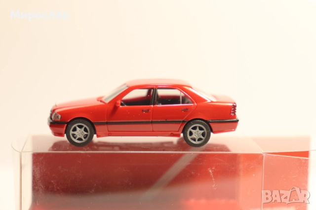 HERPA H0 1/87 MERCEDES NENZ C МОДЕЛ КОЛИЧКА КАМИОН, снимка 2 - Колекции - 51930530