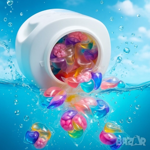 Капсули за пране 6в1 – 30 броя 8 кратна формула