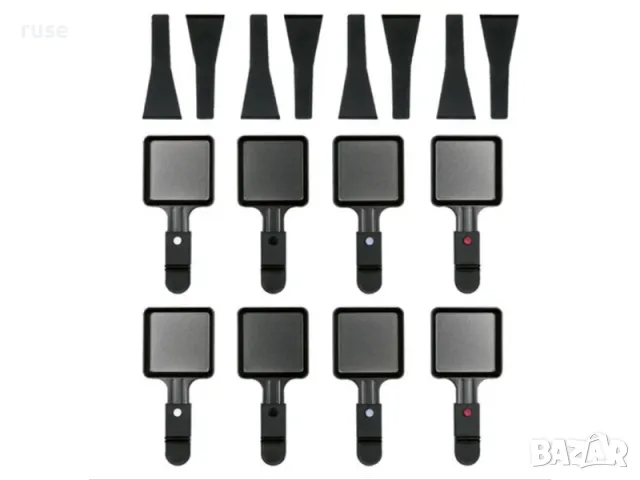 НОВИ! Скара раклет с камък и двойна грил плоча 8 души, снимка 6 - Скари - 50148940