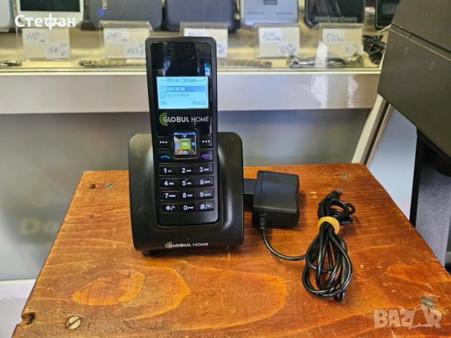 Стационарен телефон Globul home със сим карта. Работи само към Telenor., снимка 5 - Други - 51962874