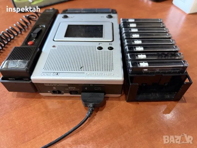 Grundig DT 2300 Voice Recorder Playback , снимка 4 - Декове - 56541391