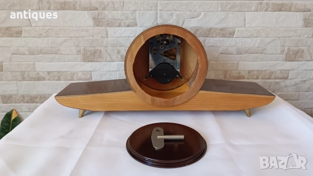 Стар каминен часовник - Sreco - Germany - Антика - 1960", снимка 10 - Антикварни и старинни предмети - 51337430