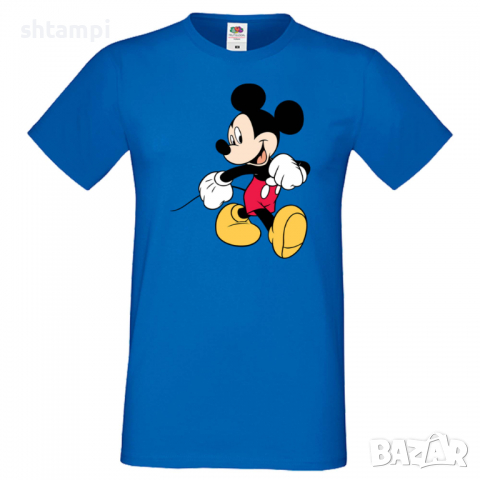 Мъжка тениска Mickey Mouse 6 Подарък,Изненада,Рожден ден, снимка 2 - Тениски - 36576456