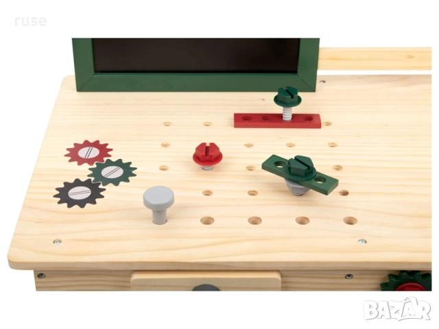 НОВИ! Детска дървена работна маса Parkside , снимка 7 - Играчки за стая - 51695149