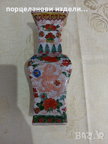 Китайска антична ваза, снимка 11 - Вази - 54102925