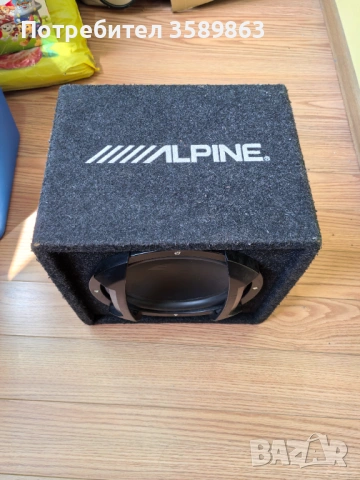 Бас каса Алпин 10 инча , снимка 4 - Аудиосистеми - 54173935