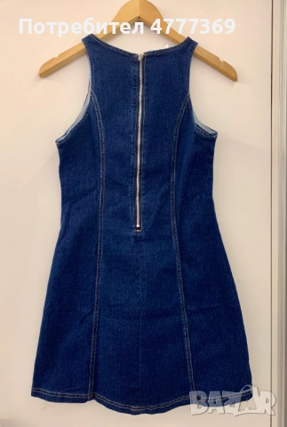 Чисто нова лятна къса дънкова рокля без ръкави, снимка 5 - Рокли - 54069560