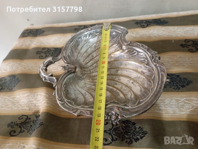 Купа за ядки арт деко, снимка 5 - Антикварни и старинни предмети - 51182160