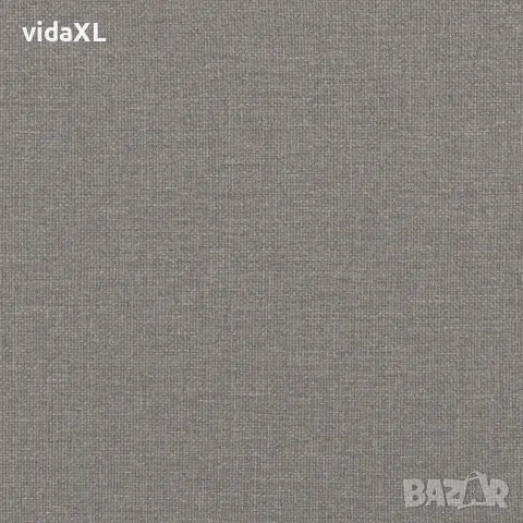 vidaXL Кушетка с възглавници, таупе, текстил, снимка 7 - Кушетки - 56147438