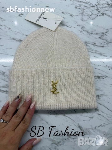 Ysl зимна шапка различни цветове, снимка 7 - Шапки - 52656798