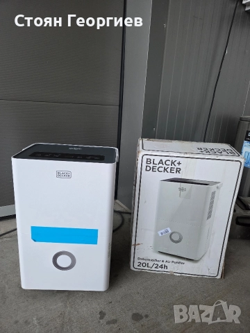 Влагоабсорбатор BLACK DECKER с проблем изписва грешка, снимка 2 - Влагоабсорбатори и влагоуловители - 52652417