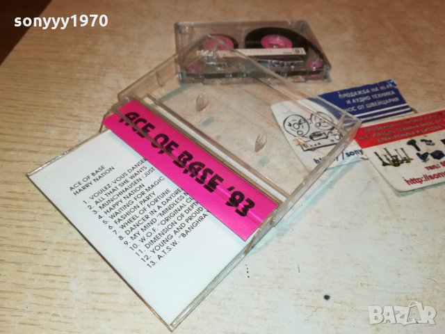 поръчана-ACE OF BASE-КАСЕТА 3112211850, снимка 4 - Аудио касети - 35285920