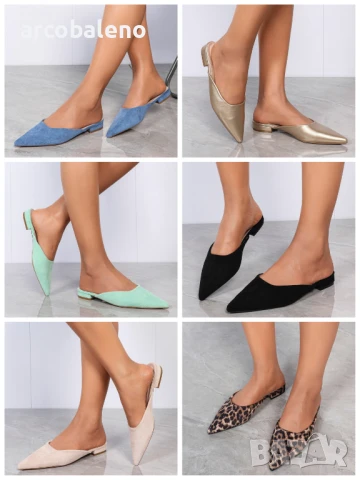 Дамски равни сандали, 6цвята 