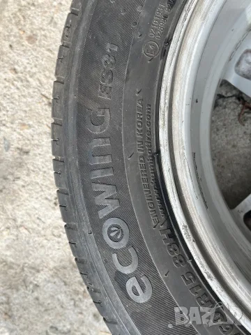 Комплект алуминиеви джанти с гуми, снимка 4 - Гуми и джанти - 56223245