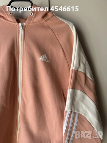 Дамско горнище Adidas, снимка 3 - Суичъри - 56131189