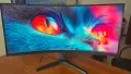 34" Широкоекранен извит геймърски монитор KOORUI 34E6UC / MSI  345CQR, снимка 1
