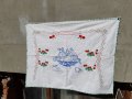 Старинен бродиран ковьор,покривка за стена #205, снимка 2