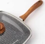 Тиган грил с капак Goldmann 24x7см./28x4.5см.– керамично покритие, лят алуминий, индукция, снимка 5