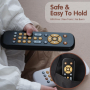  Nueplay Baby TV Музикална играчка дистанционно управление със светлина и звук за малки деца, черно, снимка 5