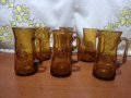 Ретро стъклени чашки , снимка 5