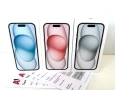 НОВ! iPhone 15 128GB Black / Pink / Blue 2г.Гаранция!, снимка 3