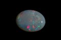 Австралийски кристален опал 1.00ct овален кабошон, снимка 2