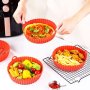 6 броя Силиконови тавички за печене за Air Fryer, снимка 3