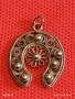 Сребърен медальон ПОДКОВА филигранна изработка символ на късмет и защита 52605, снимка 6