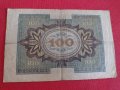 Райх банкнота  100 марки 1920г. Германия перфектна за колекционери 28299, снимка 8