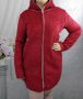 Дамско палто с качулка, снимка 1 - Палта, манта - 30839940