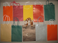 Лот 25 бр. подаръчни торбички от 11/14 см до 21/27 см, годни отлични, снимка 3