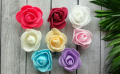 Рози фоам 3 см 50 бр, снимка 1 - Изкуствени цветя - 33087757