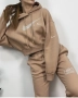 Уникално 100 % оригинал марково бежово худи качулка Nike nike Найк , снимка 8