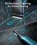 Електрическа самобръсначка Kensen, с въртящи се ножчета, черна, за мъже, снимка 5