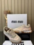 Miu Miu Дамски Маратонки👟Дамски Спортни Обувки Миу Миу - Налични Различни Цветове Код E763, снимка 3